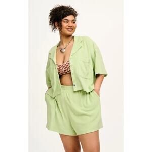 Lucy & Yak Light Green Skirt Set